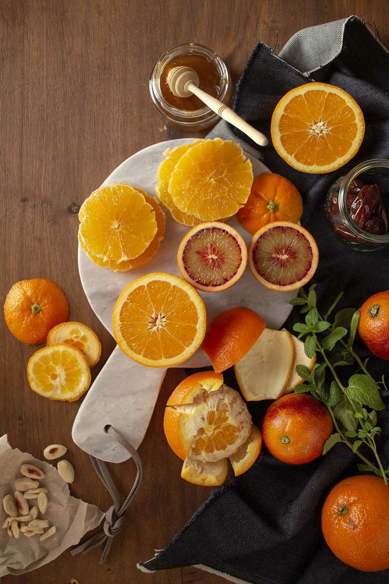 ensalada de naranja y canela postre marroquí