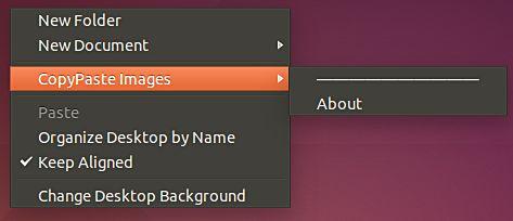 Cómo copiar y pegar imágenes directamente en el portapapeles en Ubuntu Nautilus