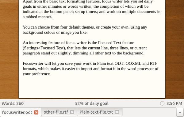 3 Aplicaciones de escritura sin distracciones para Linux
