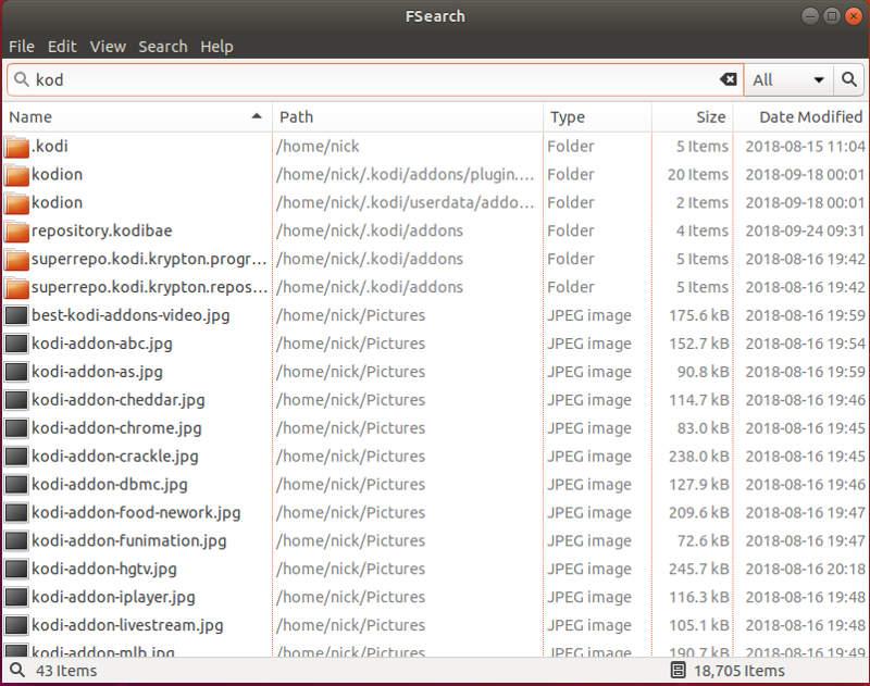 Cómo usar FSearch para buscar archivos rápidamente en Linux