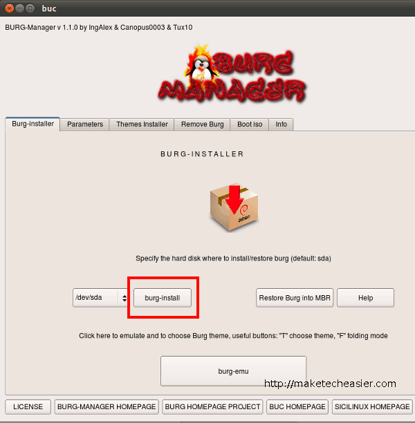 Cómo personalizar la pantalla de Grub con BURG Manager