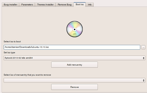 Cómo personalizar la pantalla de Grub con BURG Manager