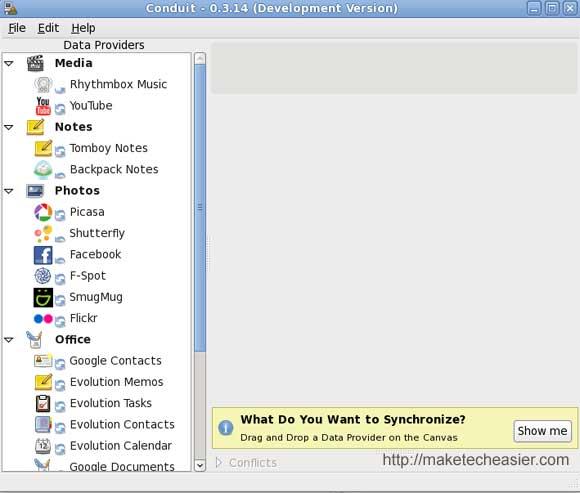 Gestione su sincronización y copia de seguridad fácilmente con Conduit For Linux