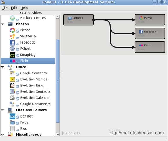 Gestione su sincronización y copia de seguridad fácilmente con Conduit For Linux