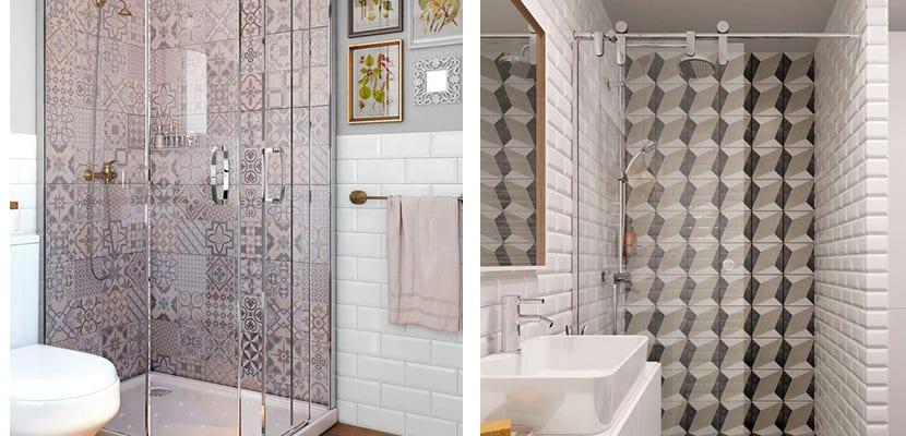 Azulejos en la ducha