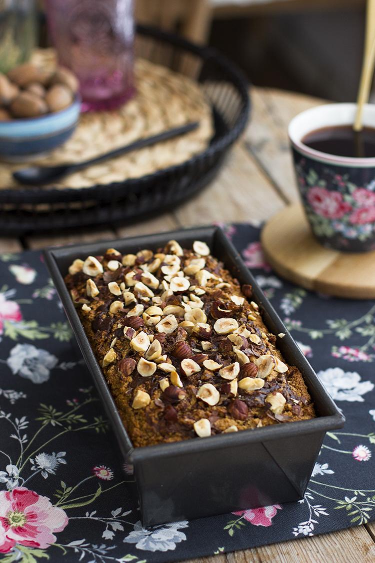 Plum Cake de Nutella Saludable sencillo, delicioso y adictivo.