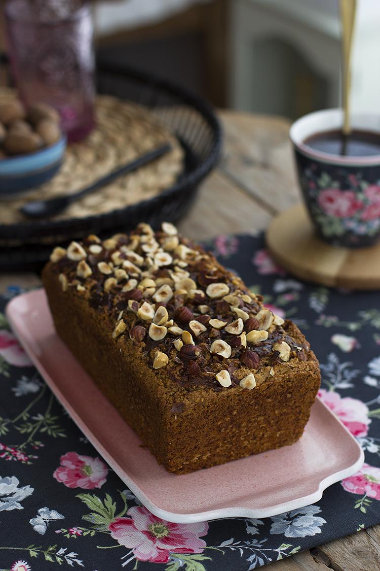 Plum Cake de Nutella Saludable sencillo, delicioso y adictivo.