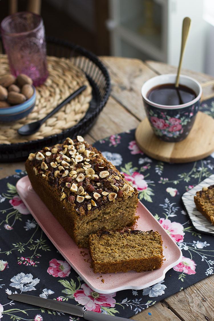 Plum Cake de Nutella Saludable sencillo, delicioso y adictivo.