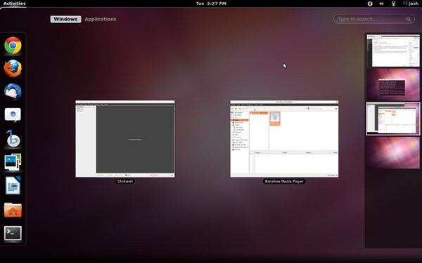 5 Alternativas a la Unidad en Ubuntu Oneiric