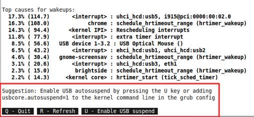 Linux: Mejore la vida de su batería con PowerTOP