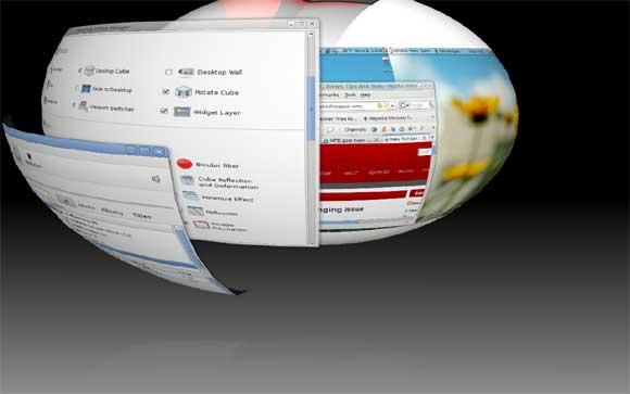 Haga que su escritorio Ubuntu gire como un cilindro/esfera