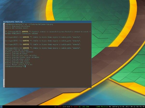 Cómo crear combinaciones de colores para que coincidan con su fondo de pantalla en Linux
