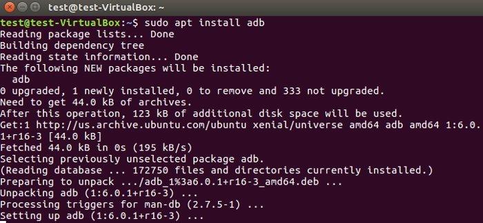 Cómo hacer una copia de seguridad de sus datos de Android con ADB en Ubuntu