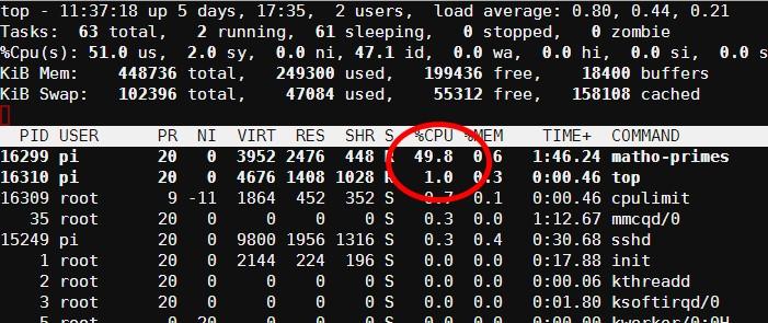 Controlar el uso de la CPU del proceso con nice y cpulimit[Linux].