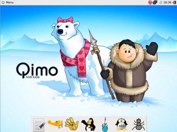 Reseña de Qimo: Linux para niños