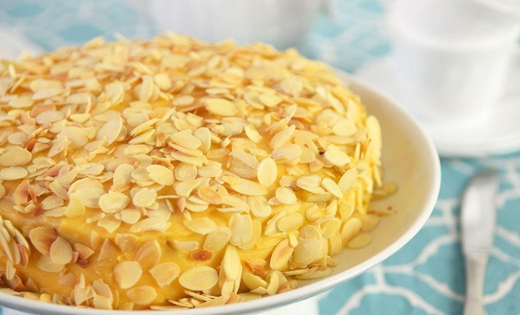 torta de almendras sueca