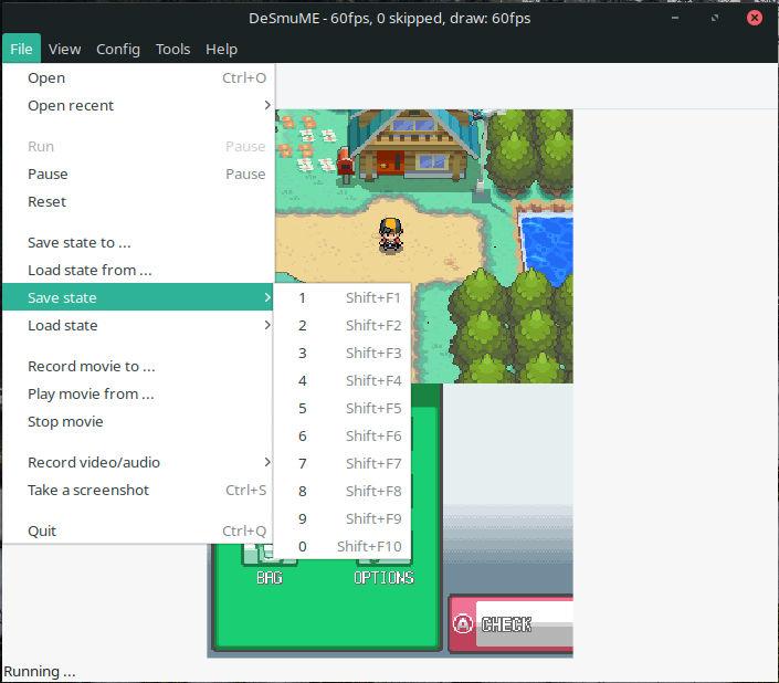 Cómo jugar a juegos de Nintendo DS en Linux con DeSmuME
