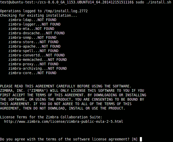 Cómo instalar Zimbra Collaboration Suite en Ubuntu Server