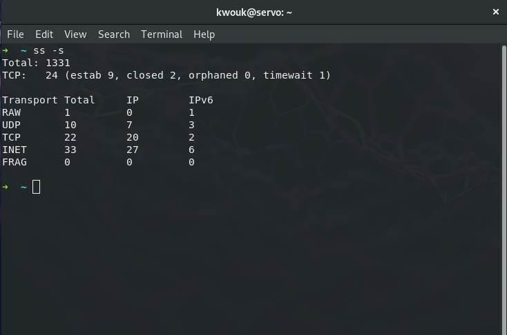 Cómo usar el comando ss para monitorizar conexiones de red en Linux