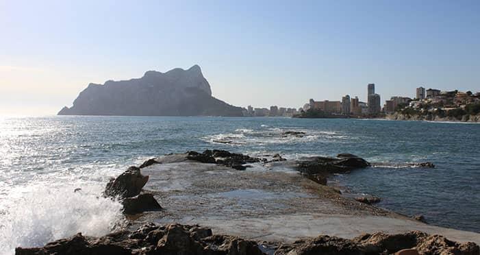 altura para subir el Peñón de Ifach