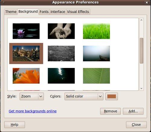 Cómo configurar el fondo de pantalla de Ubuntu como el fondo de la pantalla de inicio y de inicio de sesión