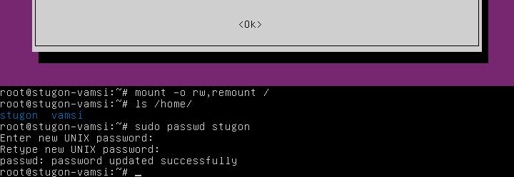 Cómo restablecer una contraseña de Ubuntu