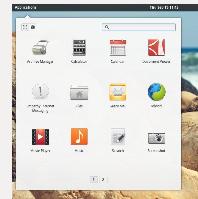 Sistema operativo elemental: Un elegante y funcional restaurante Linux