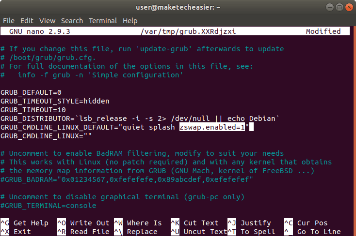 Utilice Zswap para mejorar el rendimiento en un PC Linux con una baja cantidad de RAM