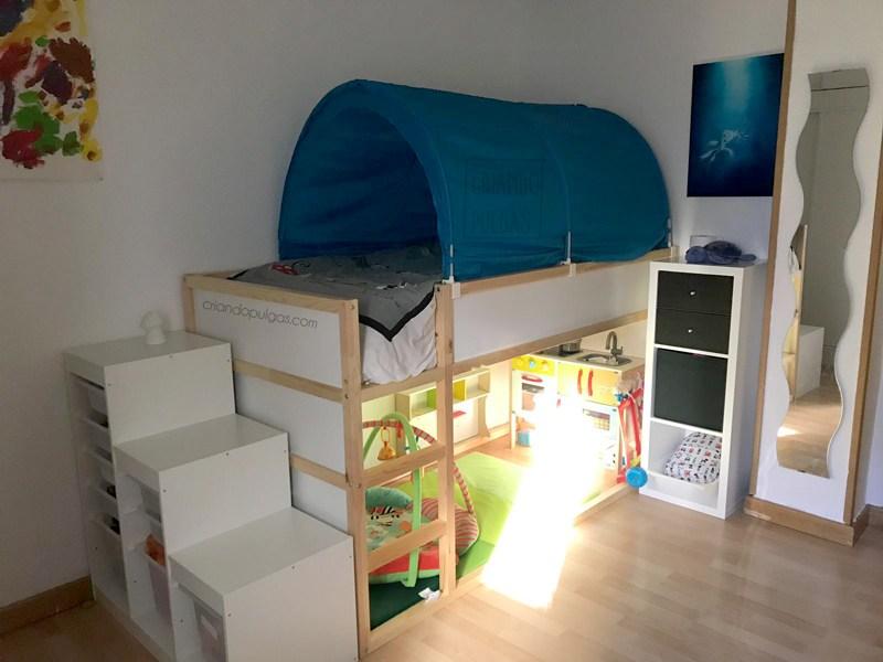 Zona de dormir y almacenaje