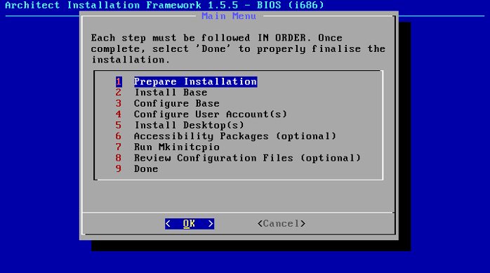 Instale Arch Linux desde Scratch the Easy Way con Architect Linux