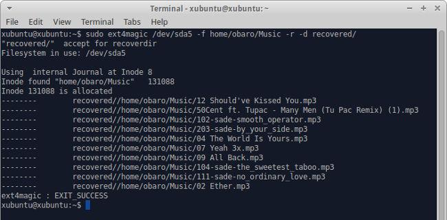 Recuperar archivos del sistema de archivos Ext3/Ext4 con Linux Live CD