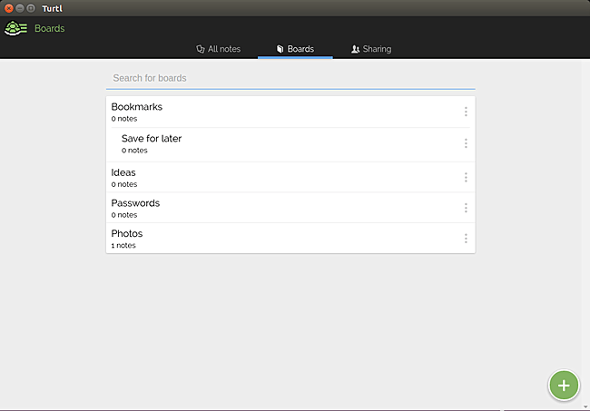 Turtl: Una alternativa segura de código abierto Evernote para Linux