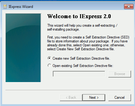 Cómo crear archivos autoextraíbles sin instalar software adicional