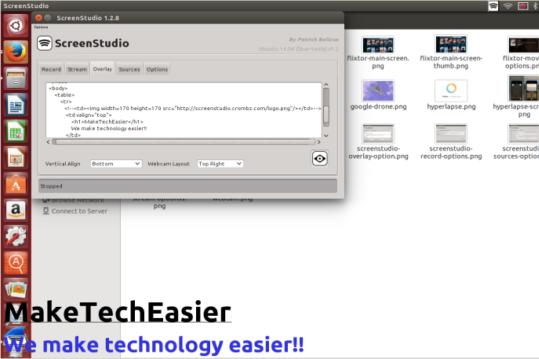 Cree fácilmente un screencast de su escritorio Linux usando ScreenStudio