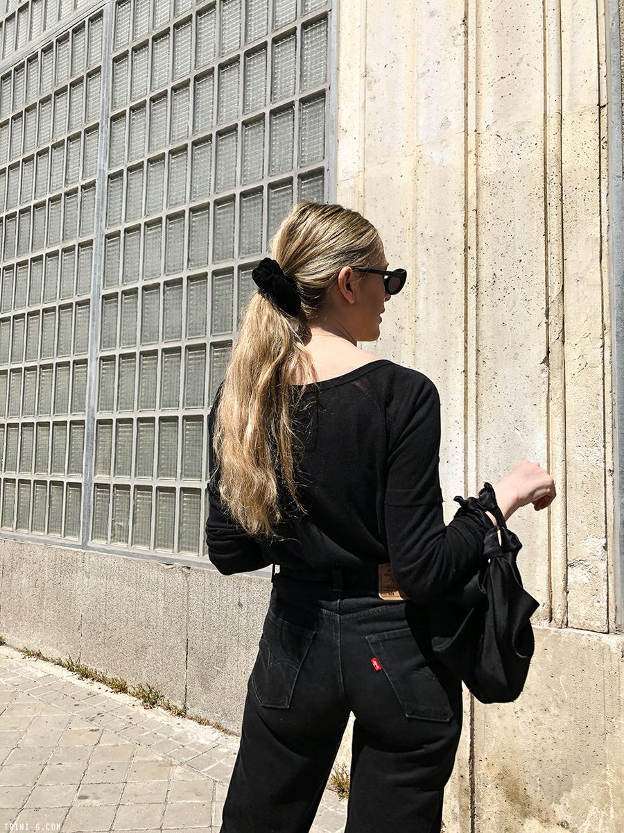 Trini |Levis vintage 501 Manolo Blahnik shoes