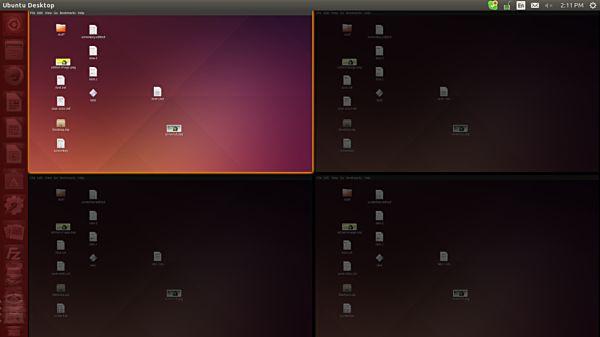 Ajustar el número de espacios de trabajo en Unidad[Ubuntu]