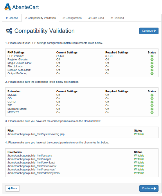 Cómo configurar y utilizar AbanteCart en Ubuntu