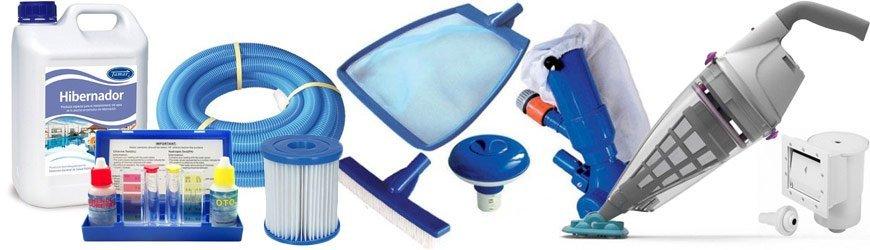 accesorios para el mantenimiento de la piscina