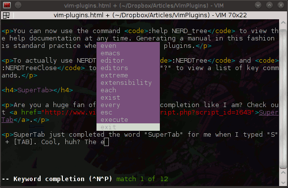 8 Vim Plugins para mejorar su productividad