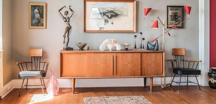 Aparador vintage en madera