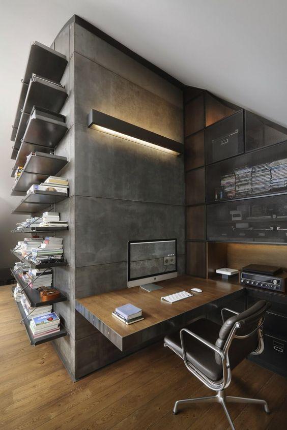 decoralinks | apartamento loft industrial - oficina en casa 