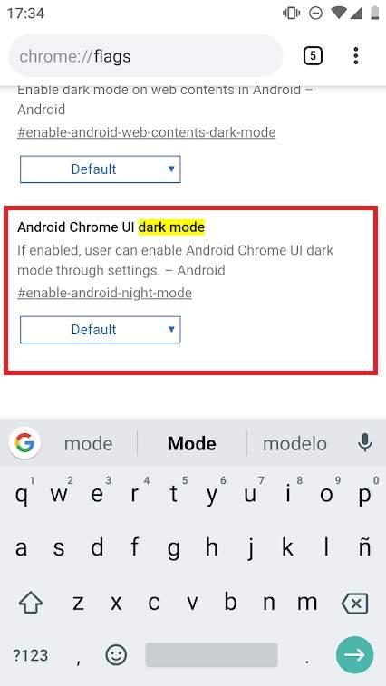 Cómo poner el modo oscuro o dark mode en Google Chrome para teléfonos moviles Android y tabletas de forma oficial