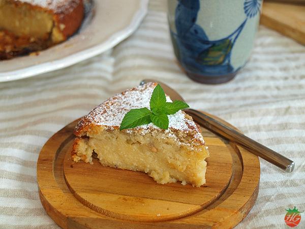 Receta Clafoutis de ruibarbo caramelizado 