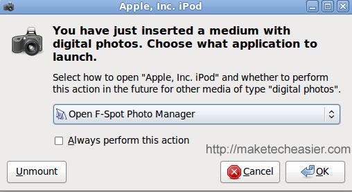 Cómo sincronizar el iPod Touch con la máquina virtual Win XP en Ubuntu Intrepid