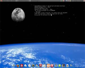 Cómo] Configurar la terminal como un fondo de pantalla transparente en el escritorio de Ubuntu