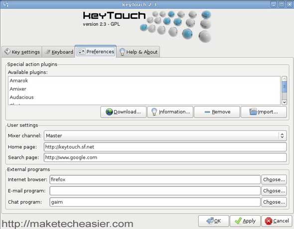 Tecla táctil: Recupere la funcionalidad completa de su teclado