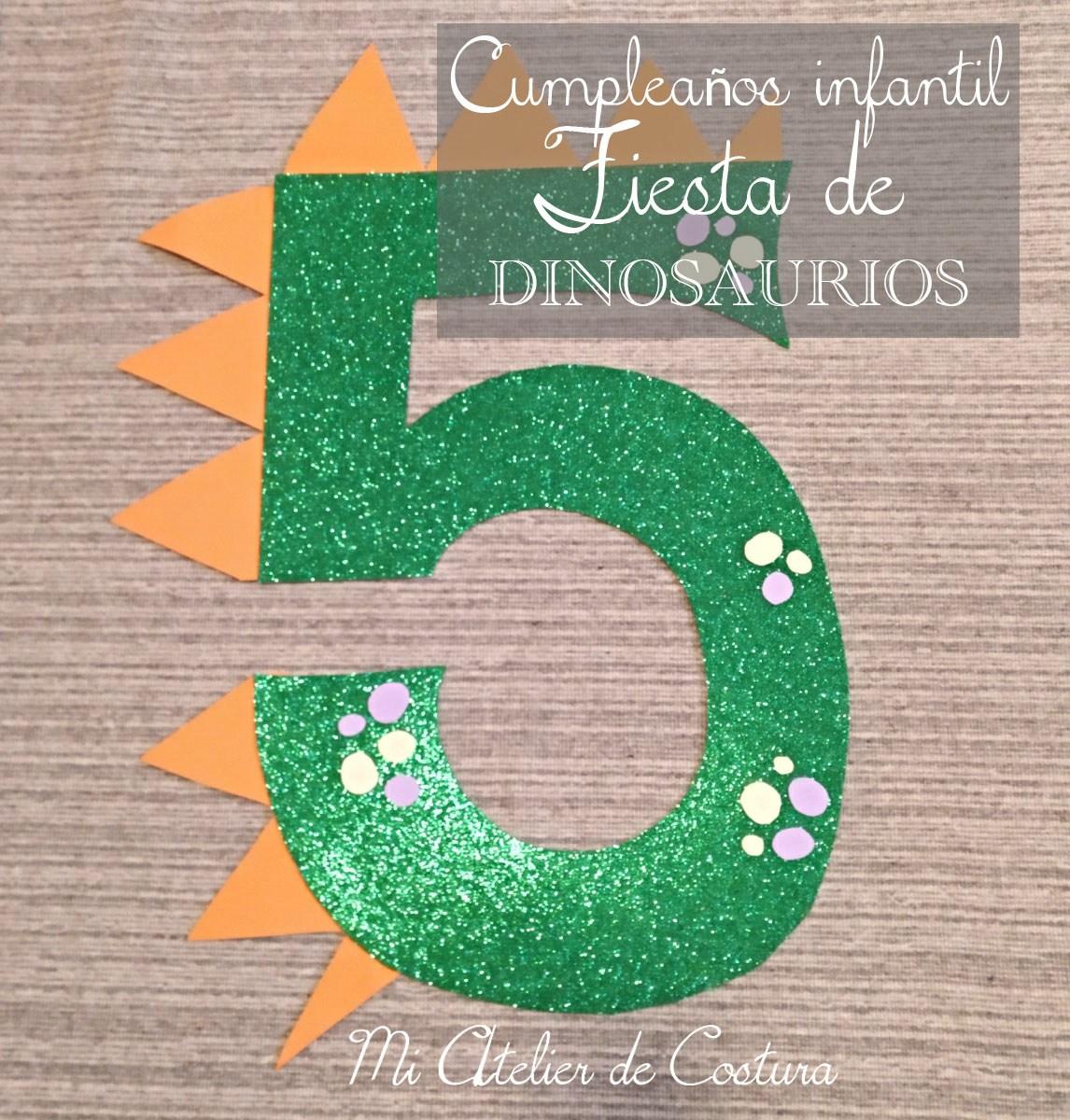 cumpleaños infantil de dinosaurios