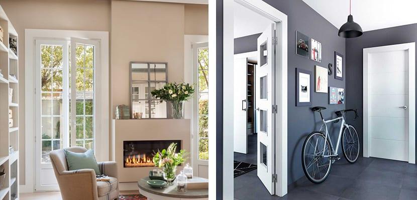 Puertas con cristales