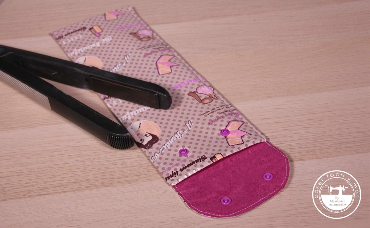 funda estuche plancha pelo coser facil menudo numerito