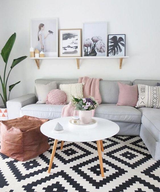 bases para decorar un salón con estilo nórdico